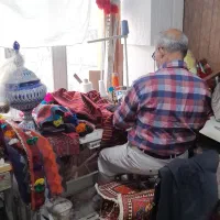 بالشتهای سنتی از جنس مخمل زرین کوب|رختخواب، بالش، پتو|شیراز, گود عربان|دیوار