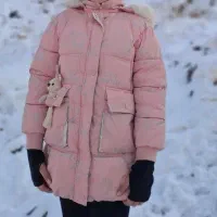 کاپشن دخترانه صورتی|لباس|مشهد, فدک|دیوار