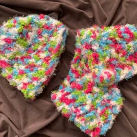 کلاه و شال گردن دست بافت|لباس|محمدیه-قزوین, |دیوار