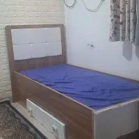تخت و کمد نوجوان طول و عرض ۱۸۵ ×۸۵|تخت و سرویس خواب|اهواز, زیباشهر|دیوار