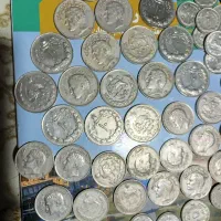 50 عدد سکه کلکسیونی شاهی|کلکسیون سکه، تمبر، اسکناس|جیرفت, |دیوار