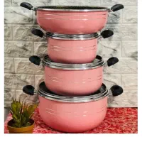 سرویس قابلمه لانه زنبوری 7 پارچه(پرداخت درب منزل)|ظروف پختوپز|سمنان, |دیوار