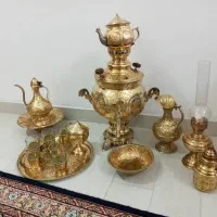 ست کامل سماور برنجی نو