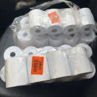 رول کاغذ حرارتی پرینتری رنگ ابی مدل TR