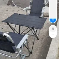 ست میز صندلی مسافرتی تاشو جنس اورجینال  دونفره