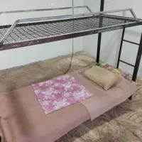 تخت دو طبقه|تخت و سرویس خواب|خوی, |دیوار