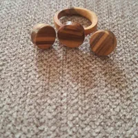 زیورالات چوبی دست ساز|زیورآلات و اکسسوری|رشت, باهنر|دیوار