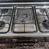 گاز فر دار سالم ۵شعله|اجاق گاز و لوازم برقی پخت‌وپز|ایرانشهر, |دیوار