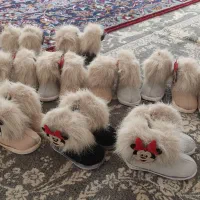 کفش پوتین زیپدار نوزادی