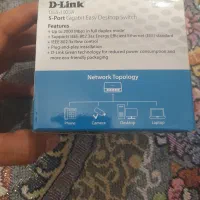 سویچ دی لینک پنج پورت مدل1005|مودم و تجهیزات شبکه|اهواز, کوی مهدیس|دیوار