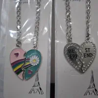 کلیپس پاپیون و گردنبند جفتی|بدلیجات|خرمآباد, |دیوار