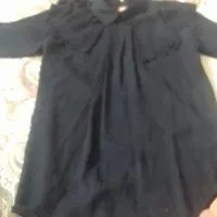 بلوز مشکی مجلسی دخترانه از 8سال تا11سال