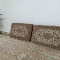 یه جفت پشتی فرش ماشینی خوب کارکرده
