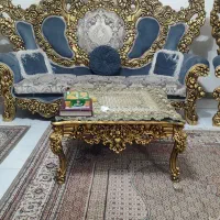 مبل سلطنتی زیبا و شیک|مبلمان خانگی و میز عسلی|نسیمشهر, |دیوار