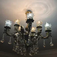 لوستر۱۰شاخه درحد نو سالم