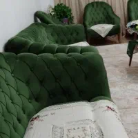 یک دست مبل نه نفره در حد نو