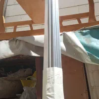 ریل رگال آلمینیومی در حد نو بدون ضرب خوردگی