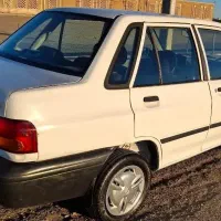 پراید دوگانه cngسفید مدل 1384