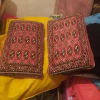 مینیاتوری عتیقه پشتی دستبافی از ترکمنستان