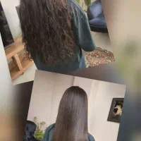 انجام زیبای مو و ترمیم آسیب)(کراتین و پروتین)