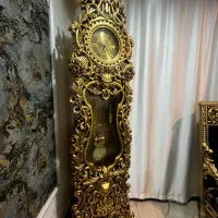 ساعت ایستاده چوبی