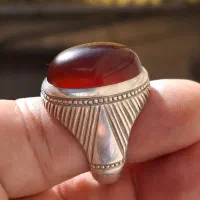 عقیق سرخ با رکاب ری احمد ۱