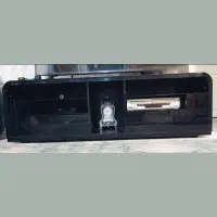 میز تلویزیون سایز بزرگ جنس  چوب وشیشه