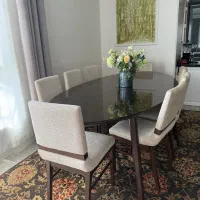 میزناهارخوری چوبی ۸ نفره