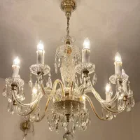 لوستر چک پر تراش|لوستر و چراغ آویز|تهران, شهرک شریعتی|دیوار