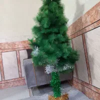 درخت کریسمس|گل مصنوعی|کارون, |دیوار