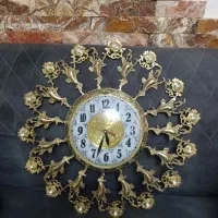 ساعت دیواری برنز در حد نو