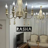 لوستر چوبی|لوستر و چراغ آویز|شیراز, کوزه گری|دیوار