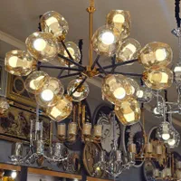 لوستر 16 شعله حباب خارجی برند کار تهران پخش