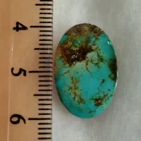 نگین کلکسیونی فیروزه نیشابور رگه طلایی|جواهرات|قم, زنبیل آباد|دیوار