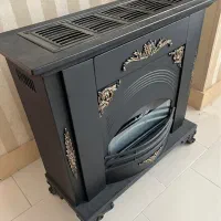 بخاری گازی بزرگ طرح شونینه در حد نو|بخاری، هیتر، شومینه|بوئین زهرا, |دیوار