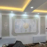 نقاش ساختمان .نصاب کاغذدیواری