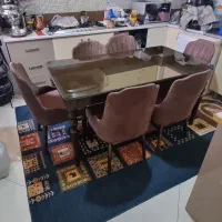میز غذاخوری شش نفره