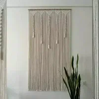 پرده های مکرومه|پرده، رانر، رومیزی|شهرکرد, |دیوار