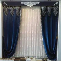 شال پرده پذیرایی