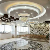دکوراسیون داخلی لاین نوری سقف کاذب اجرای حرفه‌ای