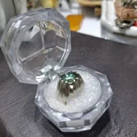 انگشتر نقره موزانایت|جواهرات|مراغه, |دیوار