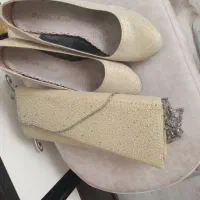 کیف وکفش طلایی اکلیلی