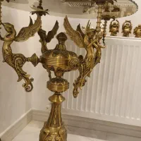 میز گرد برنجی|مبلمان خانگی و میز عسلی|تهران, عباسی|دیوار