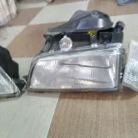 هدلایت ۱۵۰ وات کاسه چراغ پژوبه همراه لامپ و راهنما|قطعات یدکی و لوازم جانبی|بانه, |دیوار