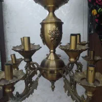 لوستر برنج 10شاخه