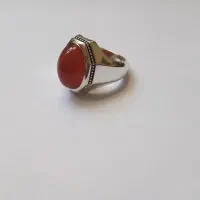 انگشتر دو مهره کهنه( یمن و آمیتیست)