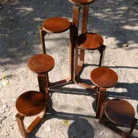 جاگلدانی استندگلدان پایه گل|صنایع دستی و سایر لوازم تزئینی|طرقبه, |دیوار