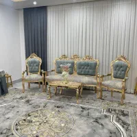 مبل سلطنتی 9نفره نو شده