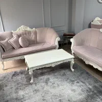 مبل ۷نفره و میز ناهارخوری ۴نفره