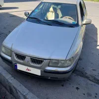سمند مدل ۸۶ ال ایکس به رنگ بژ متالیک